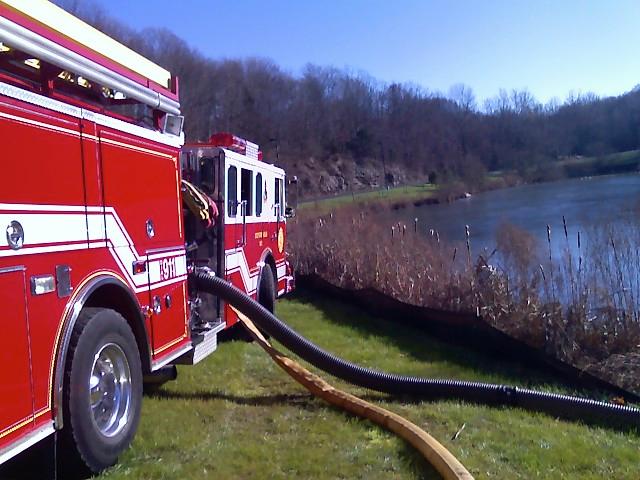 Drafting at Fox Lane High School for tanker shuttles