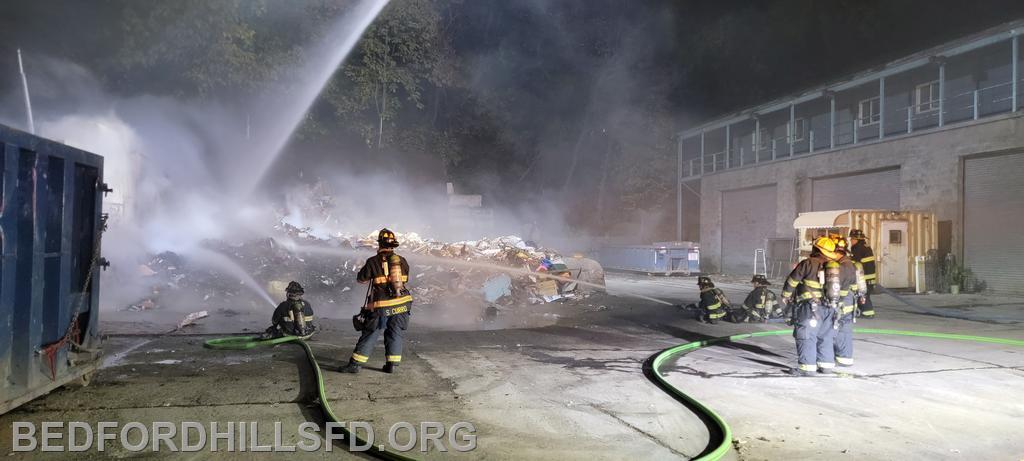 Railroad Ave Garbage Fire