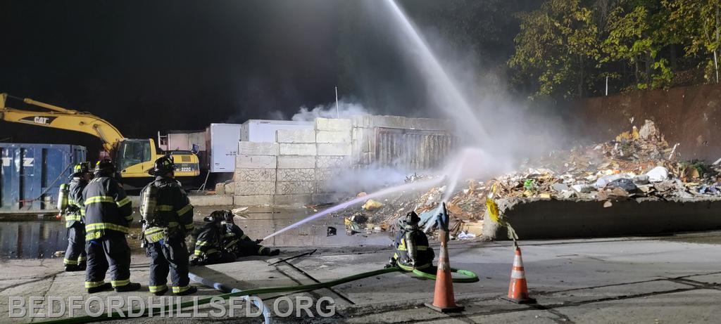 Railroad Ave Garbage Fire