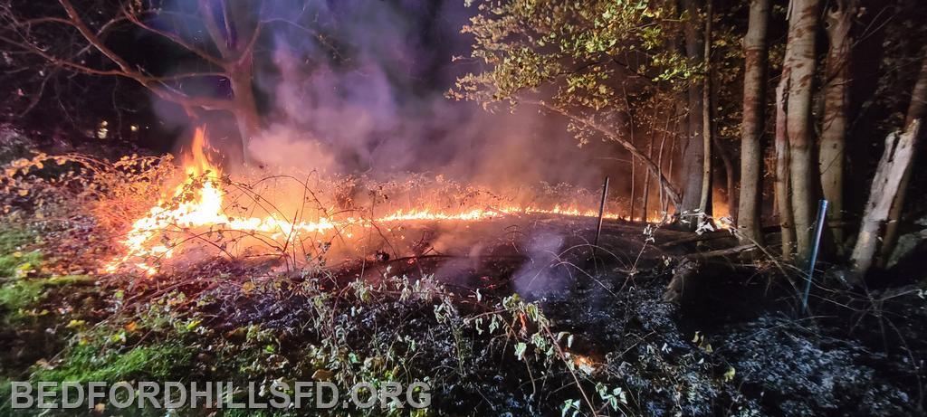 Brush Fire Cliffside Lane