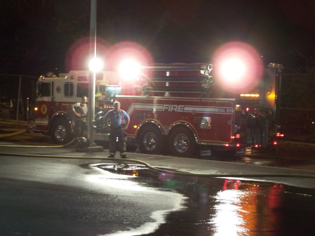 TANKER 5 OPERATING @ WESTCHESTER COUNTY FIRE TRAINING CENTER
