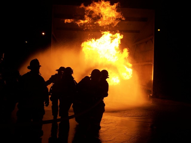 BEDFORD HILLS MEMBERS TRAIN ON THE PROPANE PROPS @ THE WESTCHESTER COUNTY FIRE TRAINING CENTER