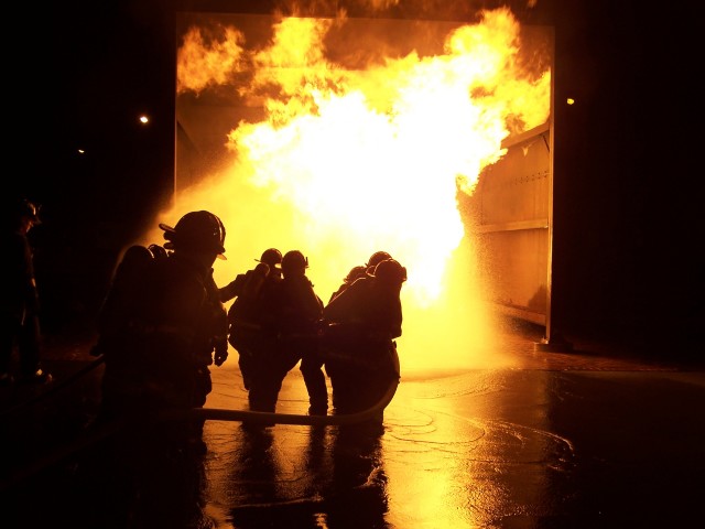 BEDFORD HILLS MEMBERS TRAIN ON THE PROPANE PROPS @ THE WESTCHESTER COUNTY FIRE TRAINING CENTER