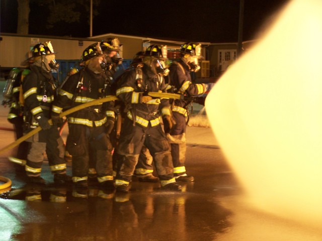 BEDFORD HILLS MEMBERS TRAIN ON THE PROPANE PROPS @ THE WESTCHESTER COUNTY FIRE TRAINING CENTER