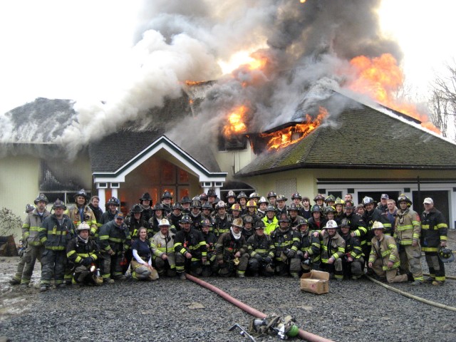 THE BURN CREW ON THE FINAL DAY